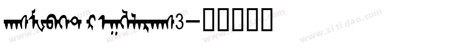 hasMWbkt Regularhas3字体转换
